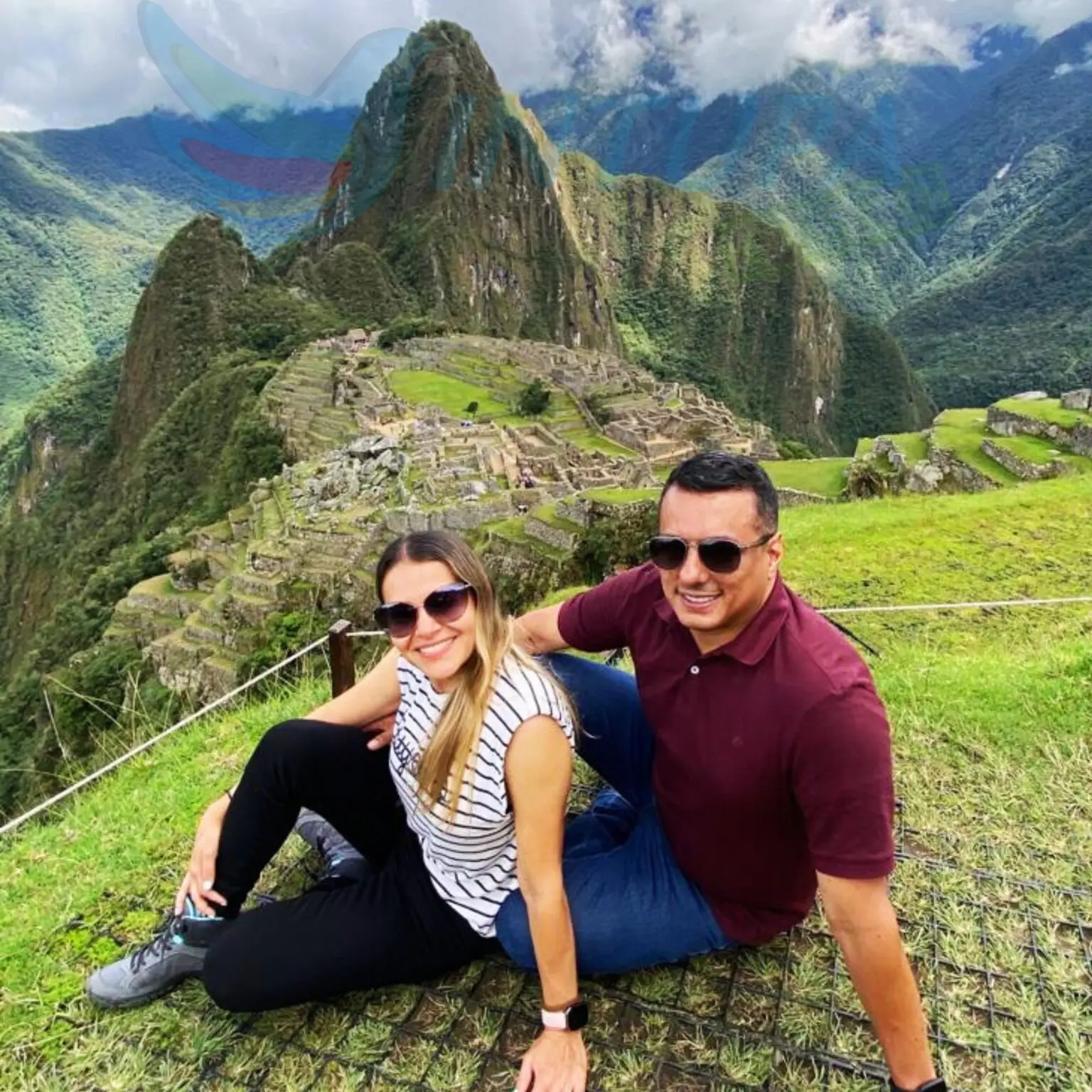 Lhama em Machu Picchu